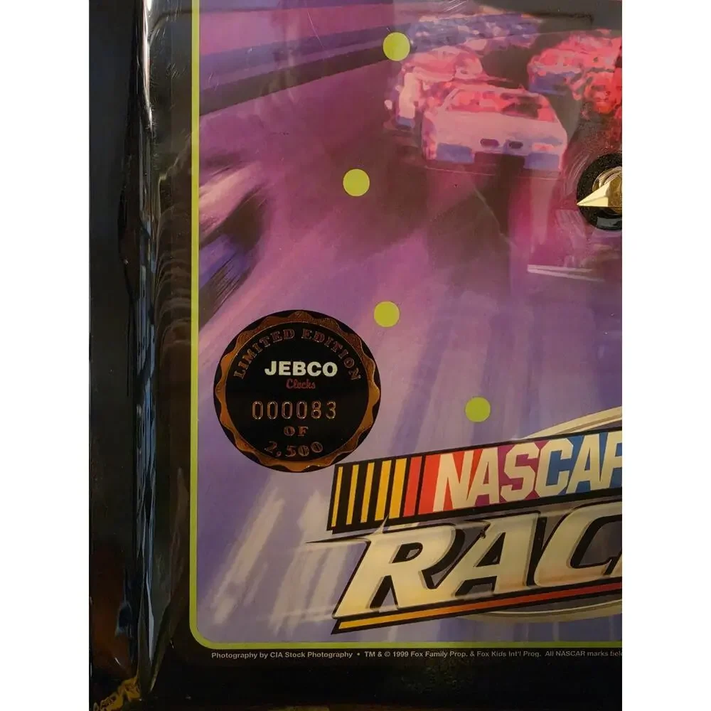 Jeff Gordon #24 LE Jebco NASCAR Racers Wall Clock Limited Edition 1999